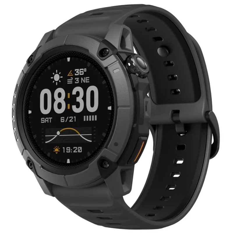 Coros Montre Pêche Gps Nomad Black