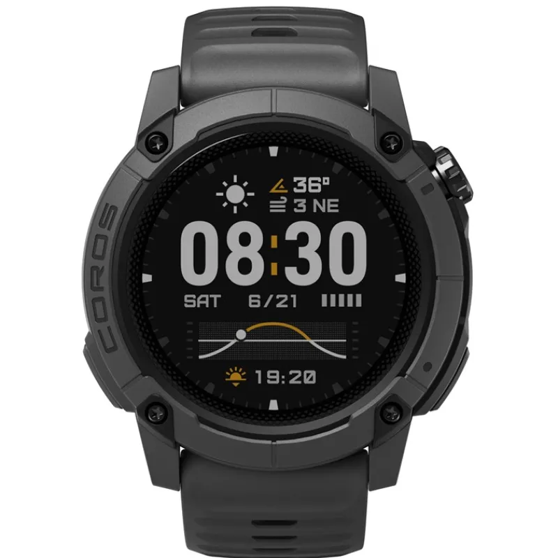 Coros Montre Pêche Gps Nomad Black