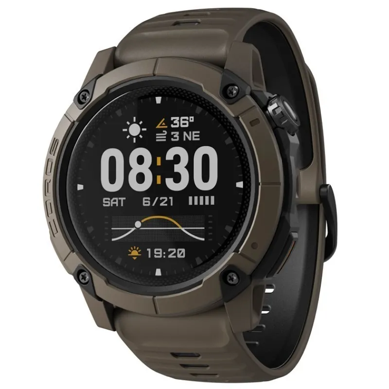 Coros Montre Pêche Gps Nomad Brown