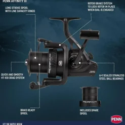 Penn Moulinet Affinity Iii Longcast