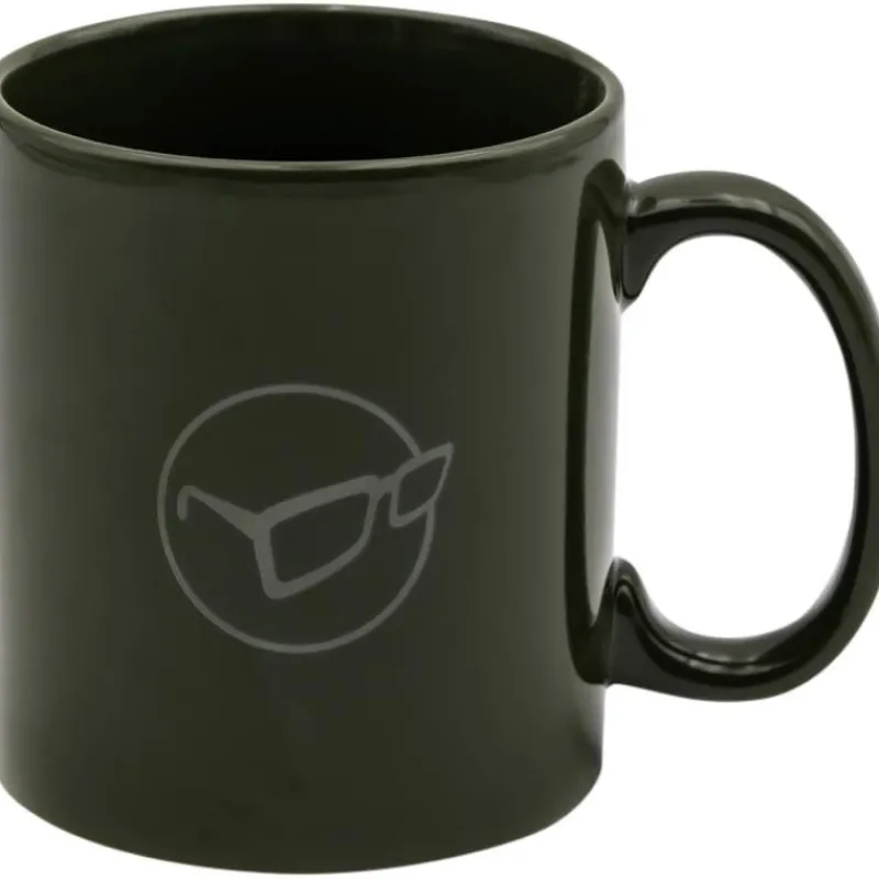 Korda Mug Glasses Logo