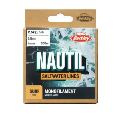 Berkley Nylon Nautil Surf Monofilament - 300M