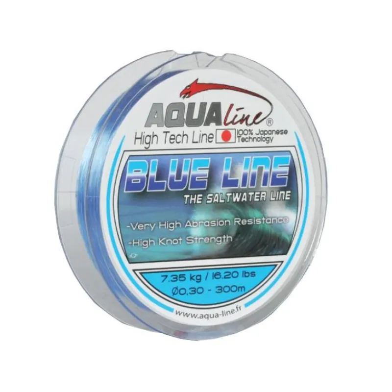 Aqualine Nylon Mer Blue Line - 250M