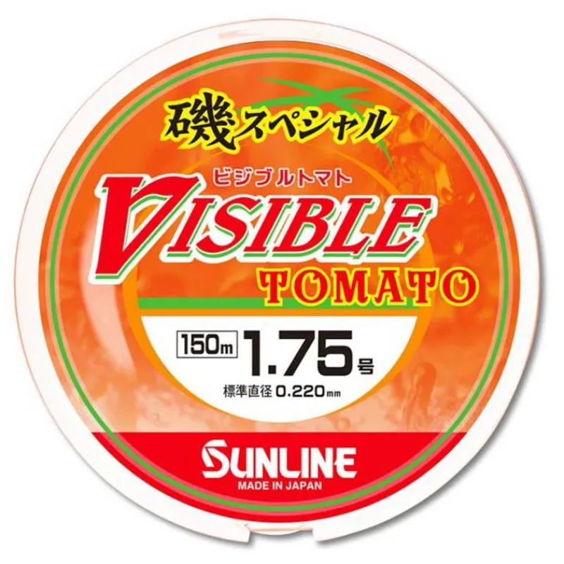 Sunline Nylon Visible Tomato - 150M