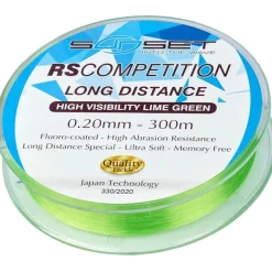 Sunset Nylon Rs Competition Long Distance Hi-Visibility Lime Green - 300M
