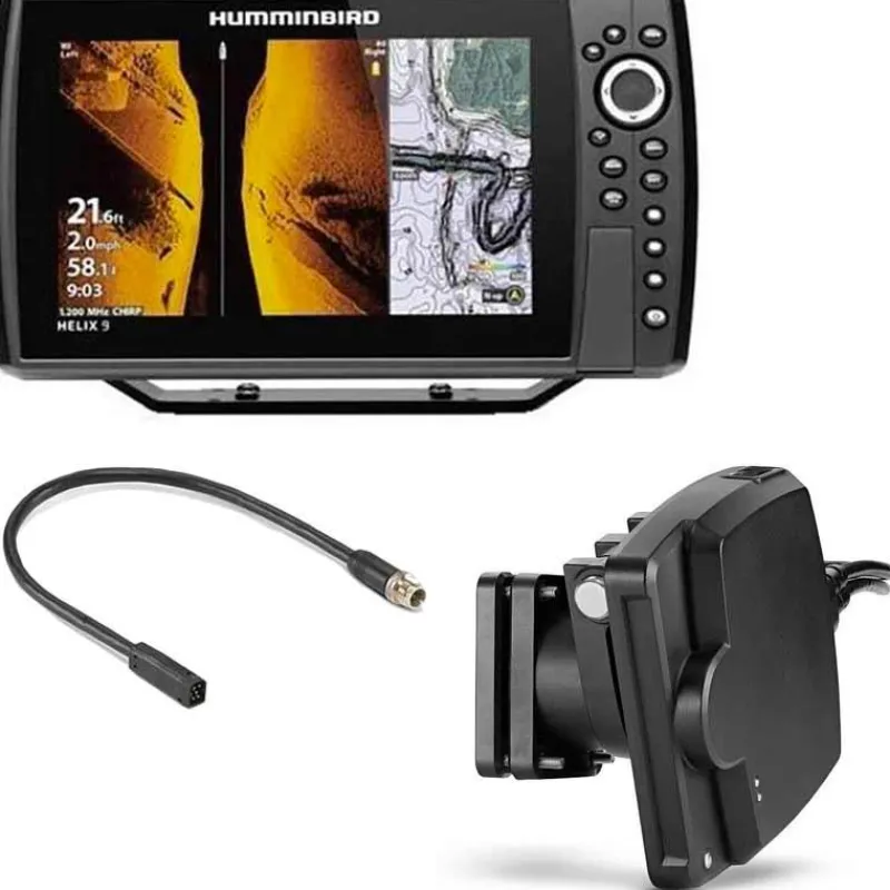 Humminbird Pack Helix9g4n-Cmsi+Ta + Sonde As-Mega-Live