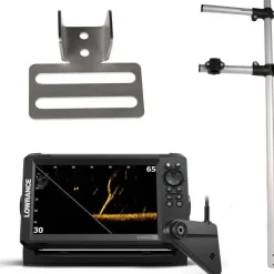 Lowrance Pack Eagle Eye 9 Live + Perche De Sonde Live Basic + Platine Basse De Sonde Pike’N Bass