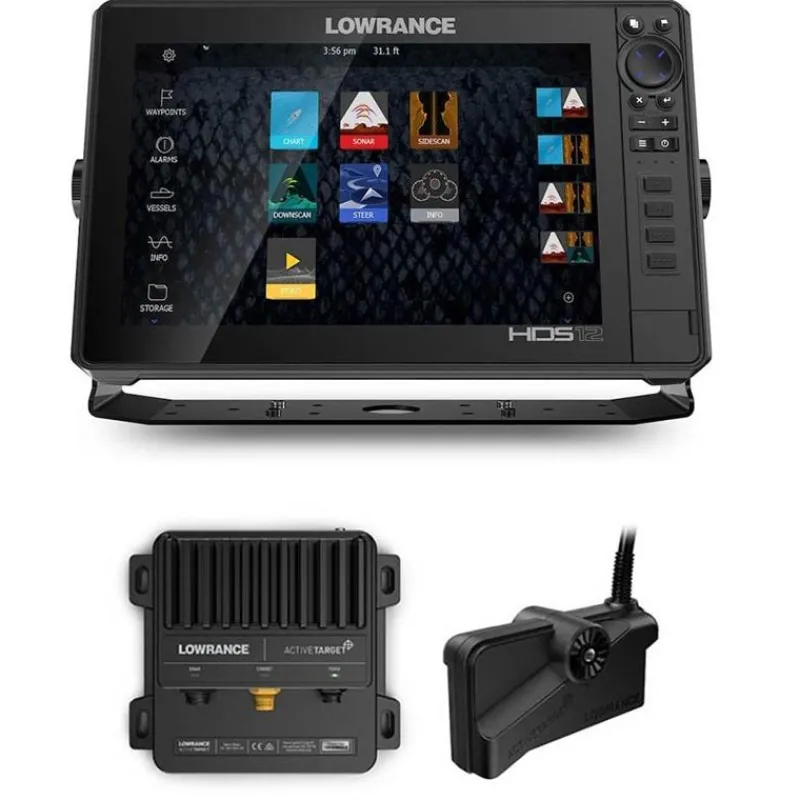 Lowrance Pack Sondeur Hds 12 Live Active Imaging 3/1 + Sonde Live Active Target G1