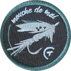 Sur vos traces Patch Personnalisé - Collection Moucheur