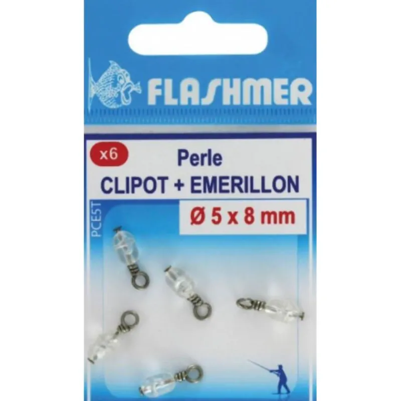 Flashmer Perle Clipot Emerillon