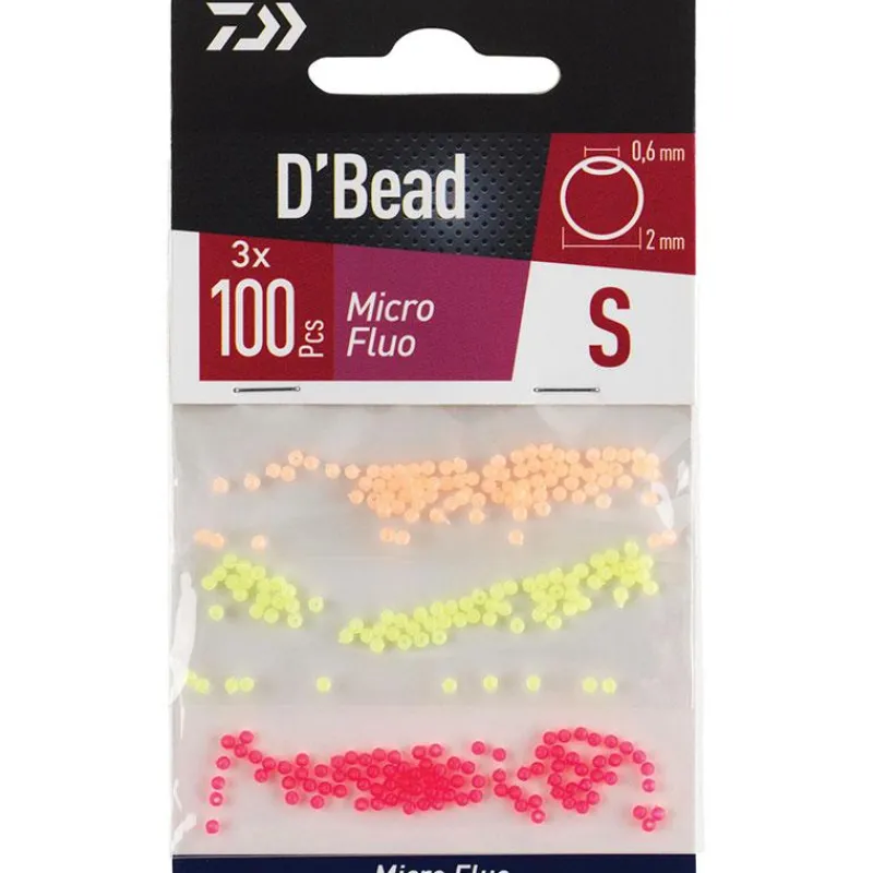 Daiwa Perle D'bead Micro Beads Kit 3 Couleurs