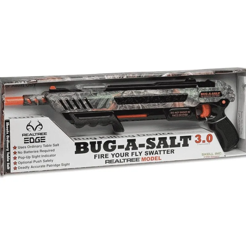 Bug-a-salt Pistolet À Sel Anti-Mouche 3.0 - Realtree Camo