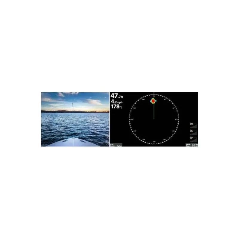Humminbird Radar Pour Réseau 2 Kwatts Hb-2124