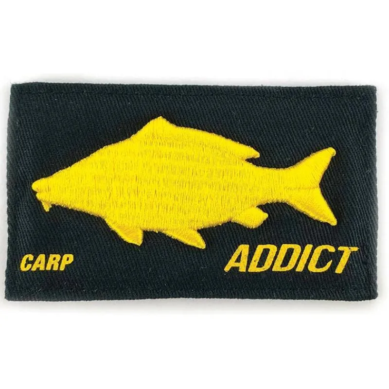 Fishxplorer Scratch Interchangeable Pour Casquette / Bonnet Addict Carpe - Noir