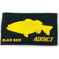 Fishxplorer Scratch Interchangeable Pour Casquette / Bonnet Addict Black Bass - Noir