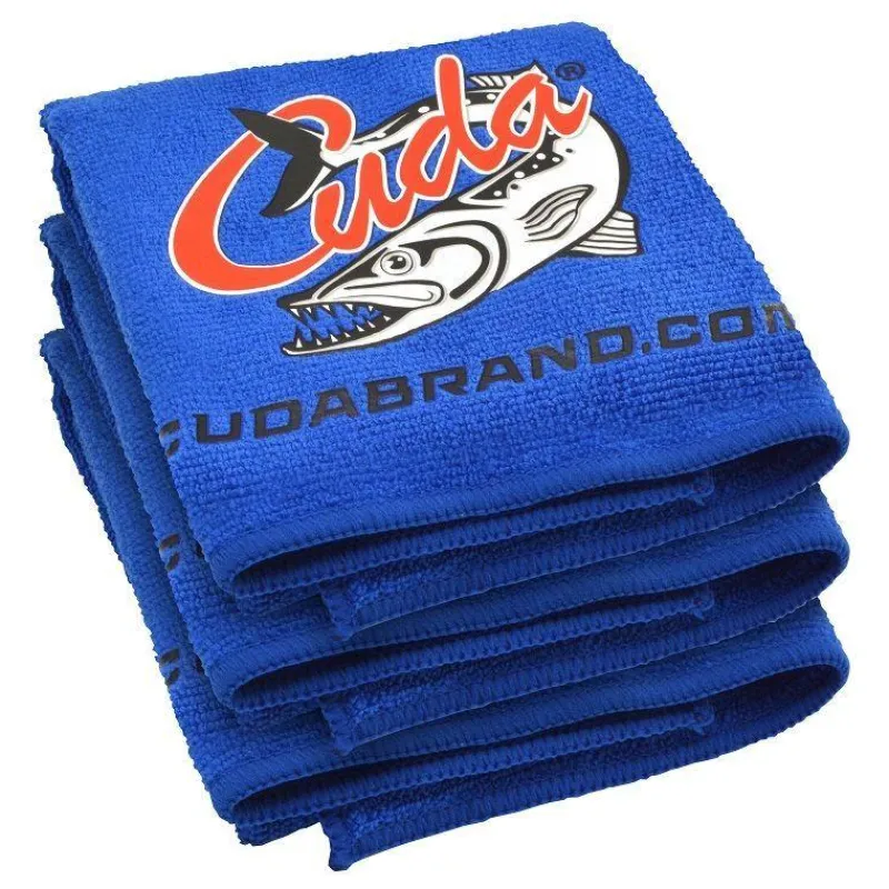 Cuda Set De 3 Serviettes Microfibres