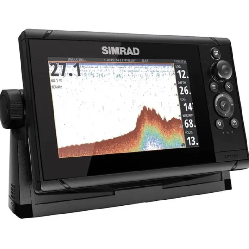 Simrad Sondeur Gps Cruise 9 + Sonde Tableau Arrière 83/200Khz