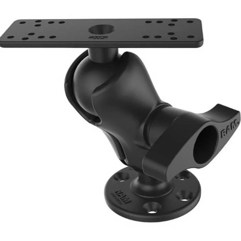 Ram Mounts Support Pour Combinés Garmin Et Lowrance 9 À 12’’ Bras Court Boule D