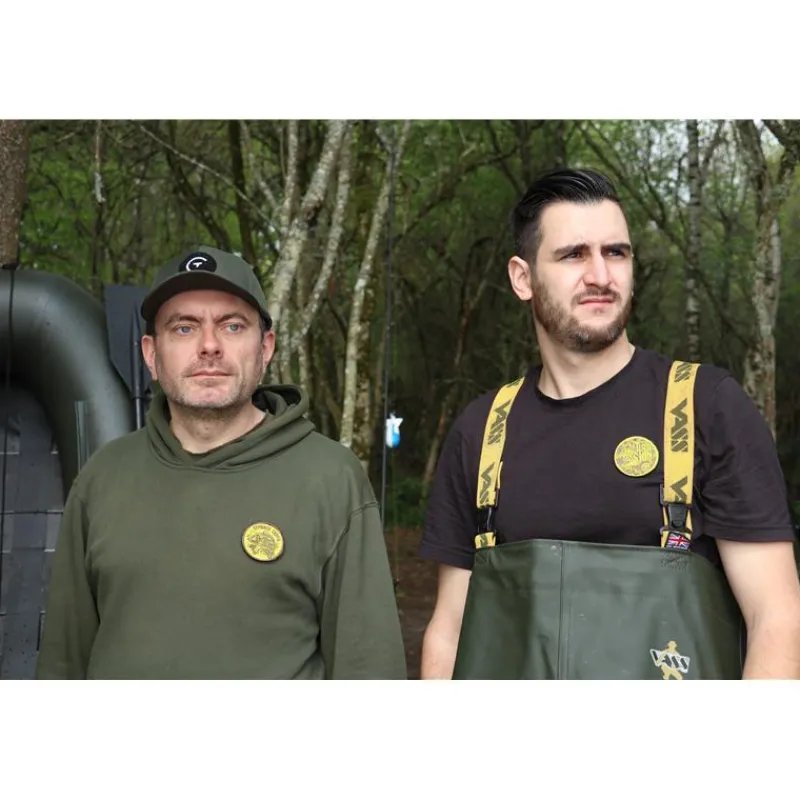 Sur vos traces Sweat À Capuche Pêche Personnalisable - Noir