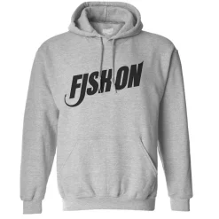 Cyril Chauquet Sweat Homme Fish On Classique - Gris