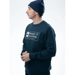 Nash Sweat Homme Make It Happen Coordinates Jumper - Navy