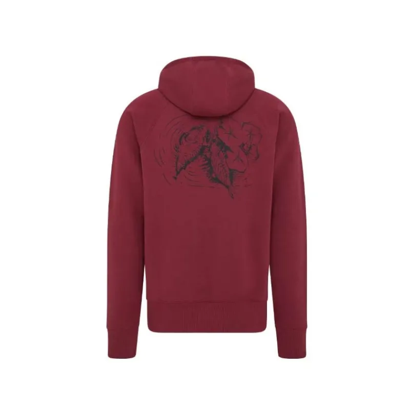 Trakker Sweat Homme Ripple Hoody - Bordeaux
