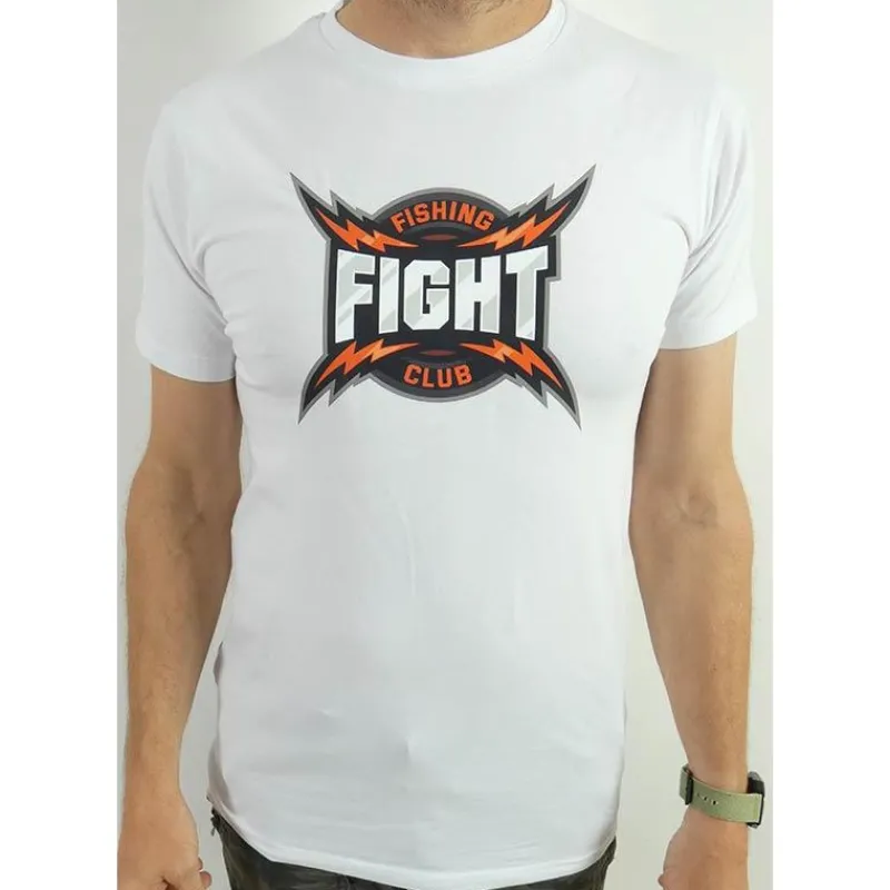 FC Fight Tee Shirt Manches Courtes Homme - Blanc