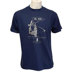 Bartavel Tee Shirt Manches Courtes Homme No Kill - Marine
