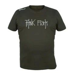 Sonik Tee Shirt Manches Courtes Homme By Think Fishy Art - Kaki