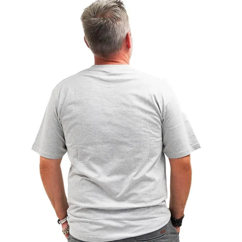 Pecheur.com Tee Shirt Pêche Homme - Gris