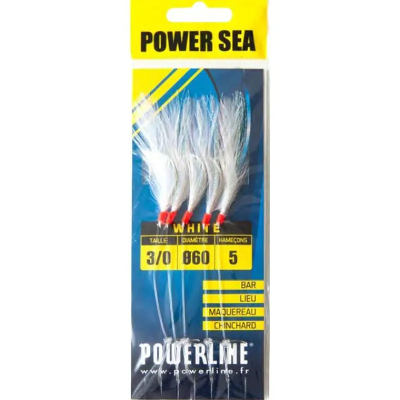Powerline Train De Plumes Power Sea White