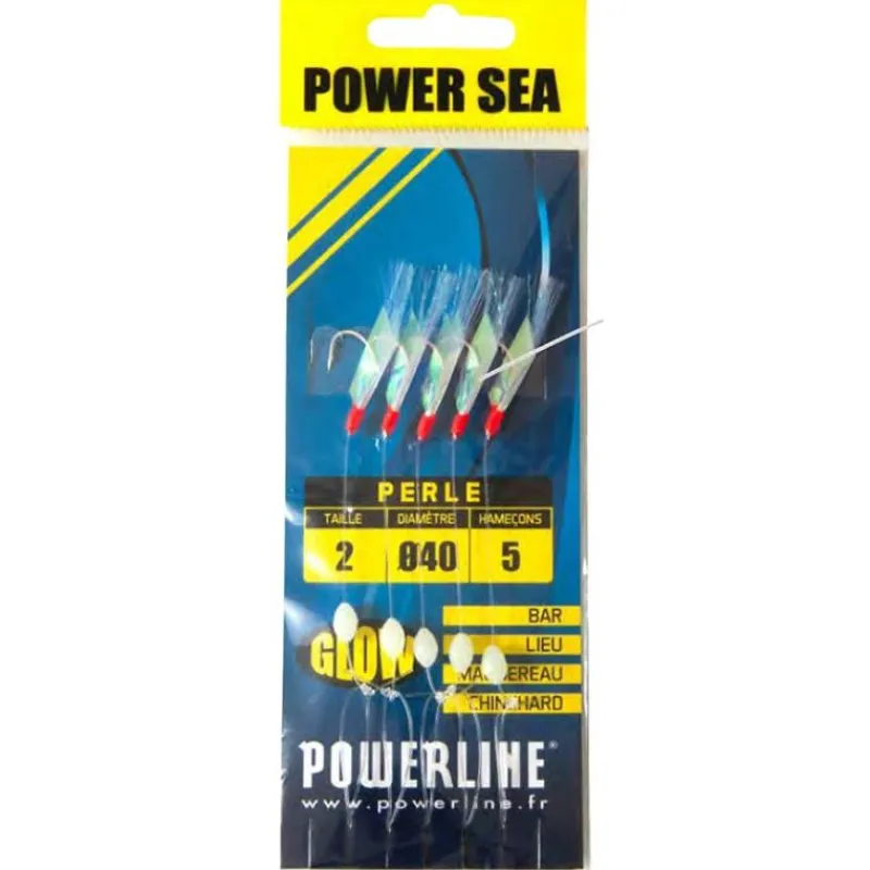 Powerline Train De Plumes Power Sea Perle