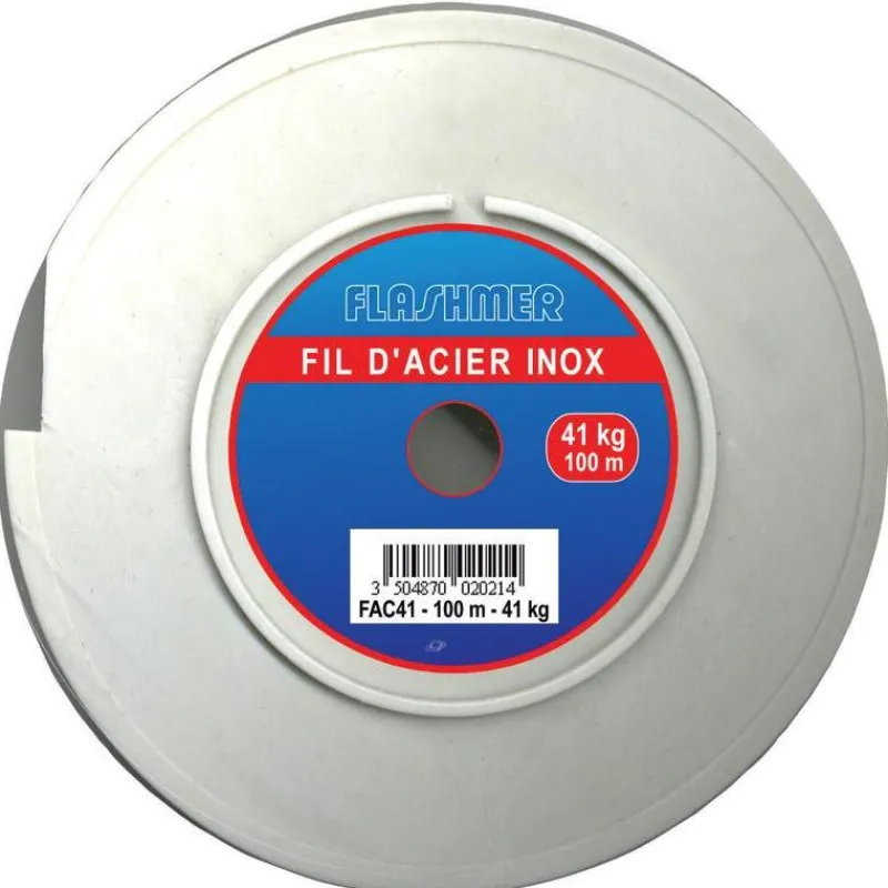 Flashmer Tresse Acier Inox - 150M