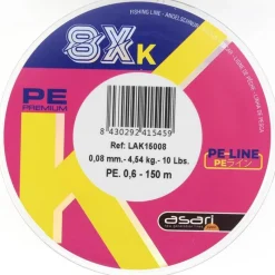 Asari Tresse 8X K - Vert - 1000M