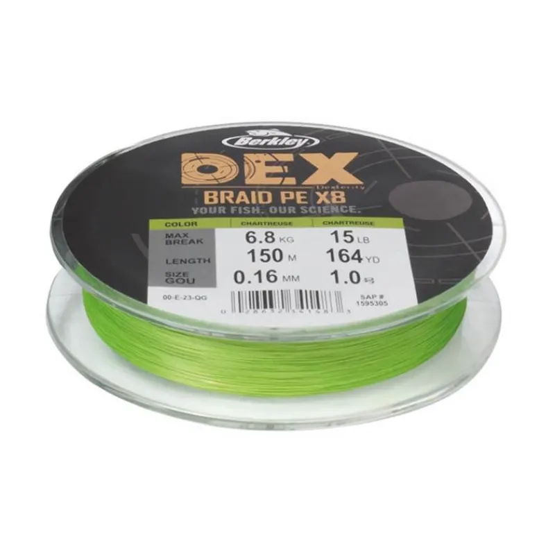 Berkley Tresse Dex Braid X8 Chartreuse - 300M