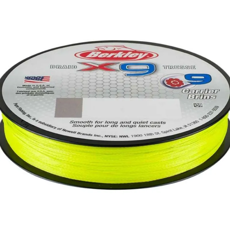 Berkley Tresse X9 Braid Fluro Vert - 150M