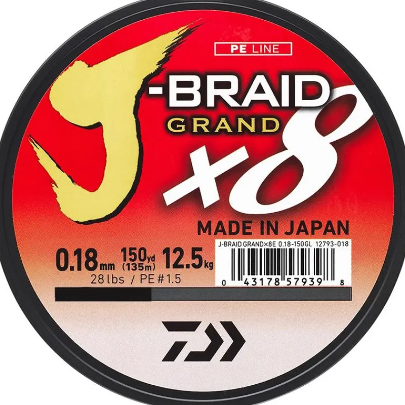 Daiwa Tresse J-Braid Grand X8 Bleu - 270M