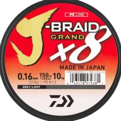 Daiwa Tresse J-Braid Grand X8 Gris - 270M