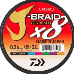 Daiwa Tresse J-Braid Grand X8 Multicolore - 150M