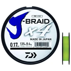 Daiwa Tresse J Braid X4b Jaune - 270M