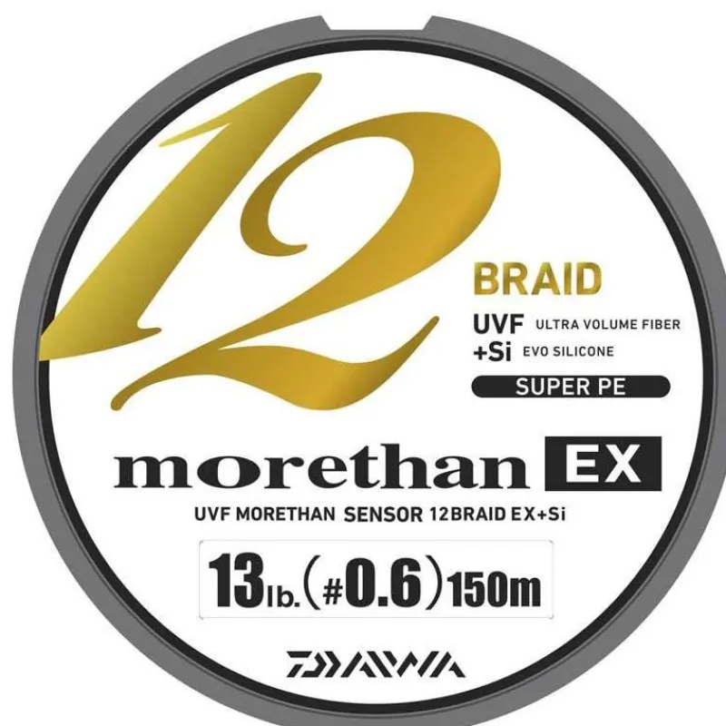 Daiwa Tresse Morethan 12 Braid Ex Vert - 135M