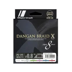 Major Craft Tresse Dangan Braid X Multicolor - 300M