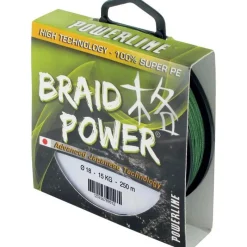 Powerline Tresse Braid Power - Vert - 130M