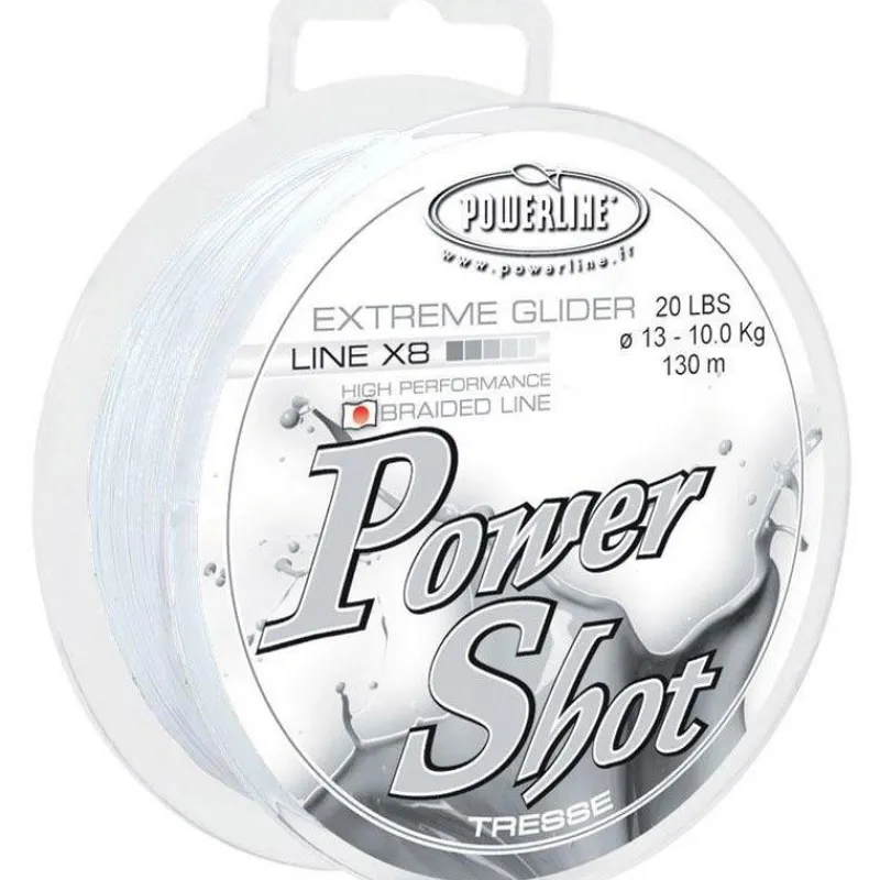 Powerline Tresse Power Shot Blanc - 130M