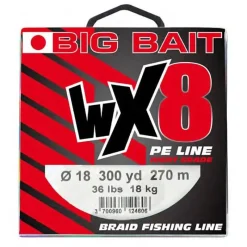 Powerline Tresse Wx8 Big Baits - 135M