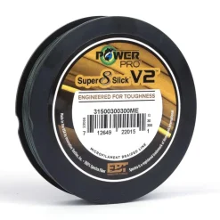 Power Pro Tresse Sup 8 Slick V2 - 275M - Moss Green