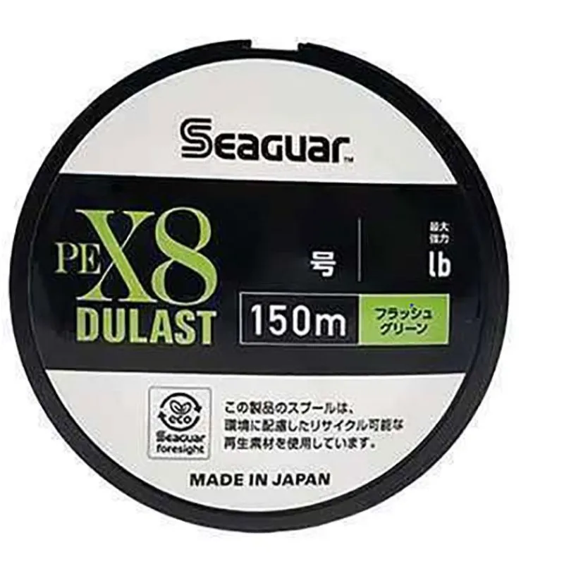 Seaguar Tresse Pe X8 Dulast Fluo Green - 150M