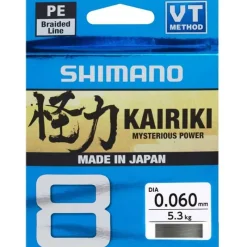 Shimano Tresse Kairiki Sx8 Gris - 300M
