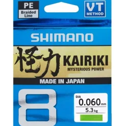 Shimano Tresse Kairiki Sx8 Vert - 300M