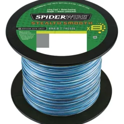 SpiderWire Tresse Stealth Smooth 8 Blue Camo - 2000M